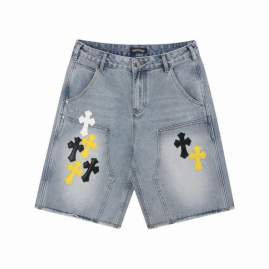 Picture of Chrome Hearts Jeans Short _SKUChromeHeartsM-2XLhgntx078796
